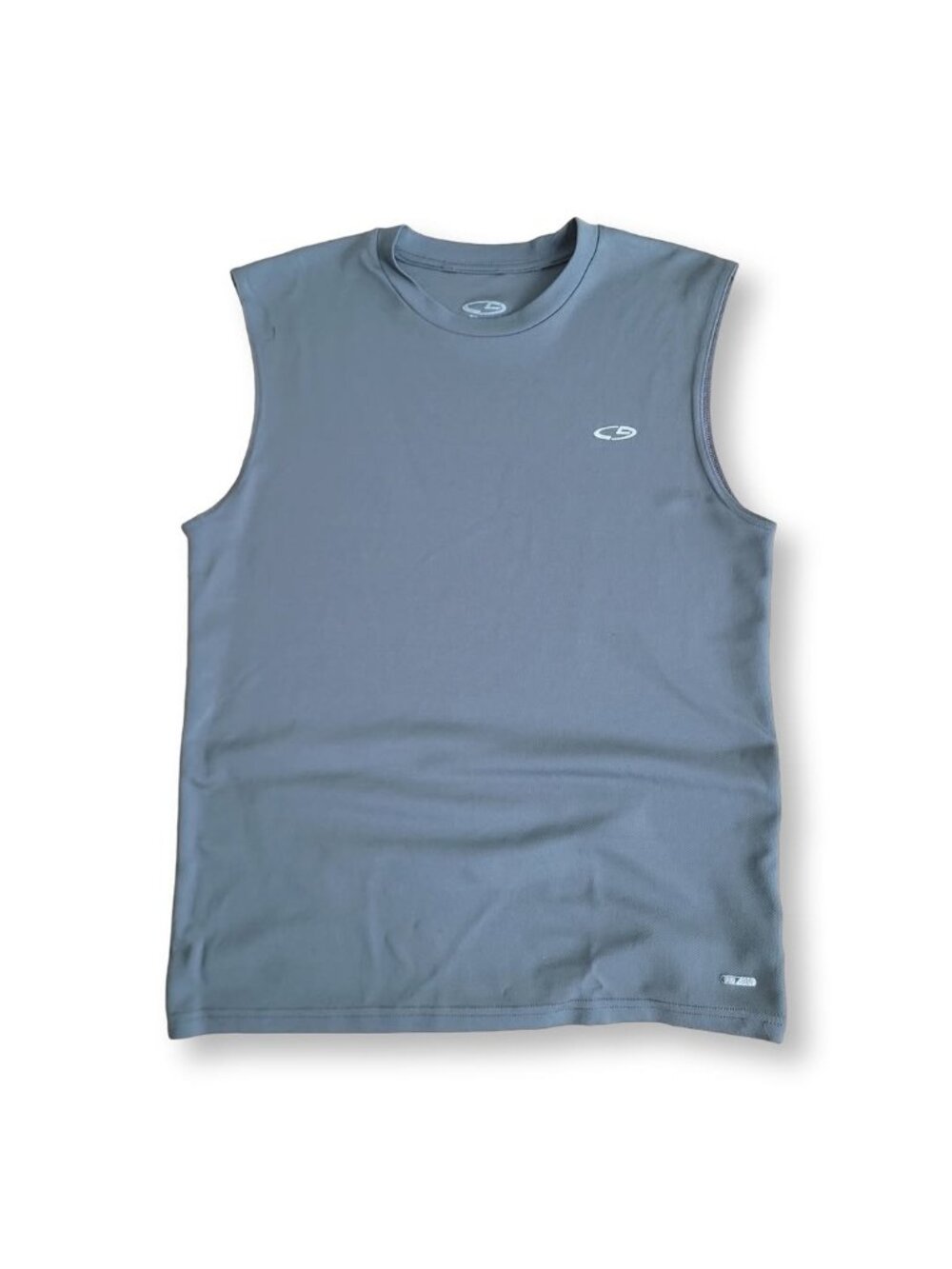 CHAMPION Mens Dark Grey Athletic Gorpcore Tank Top Sleeveless S